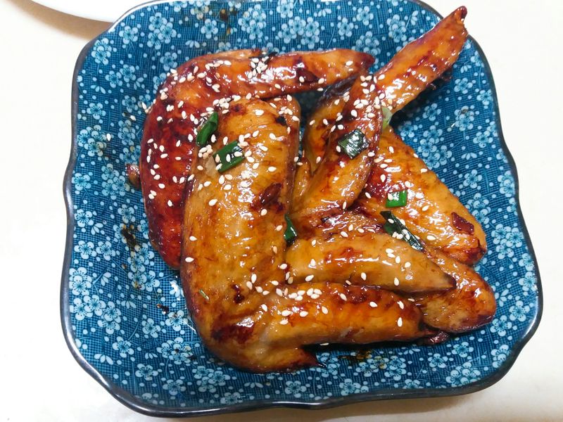 蒜香照燒雞翅