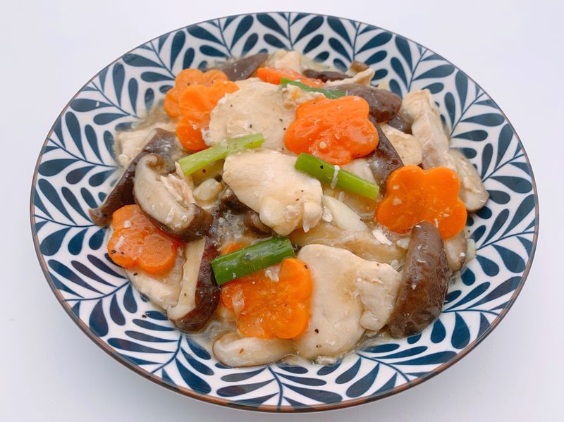香菇滑雞片