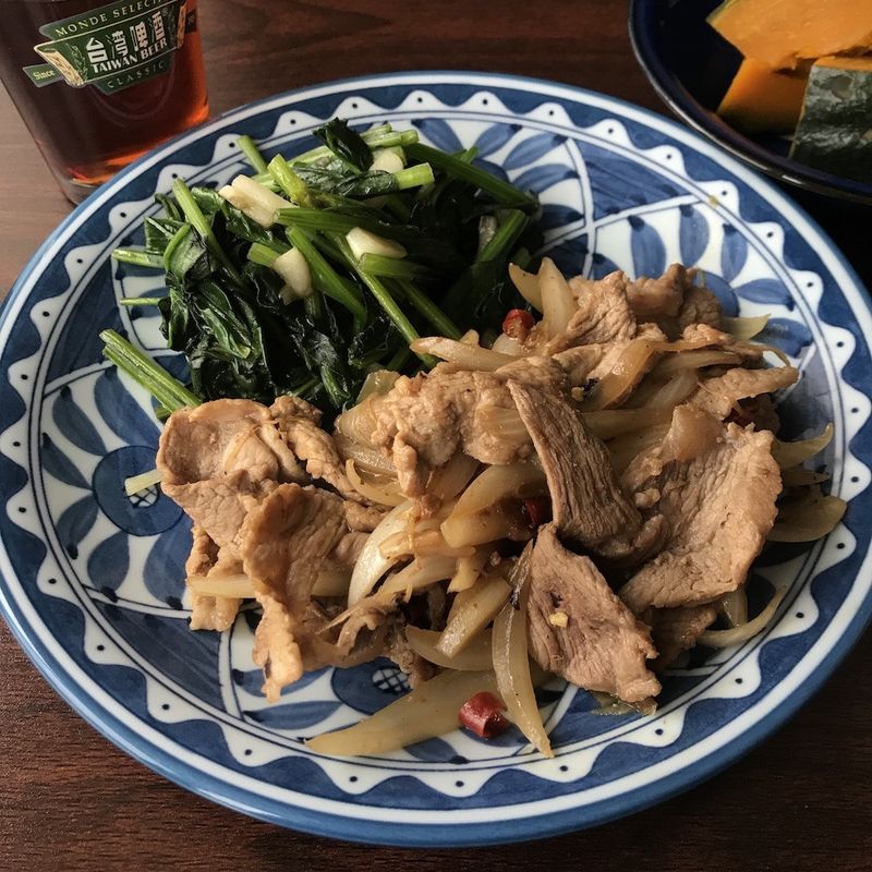 薑絲炒豬肉(台灣版薑燒豬肉/薑汁燒肉)