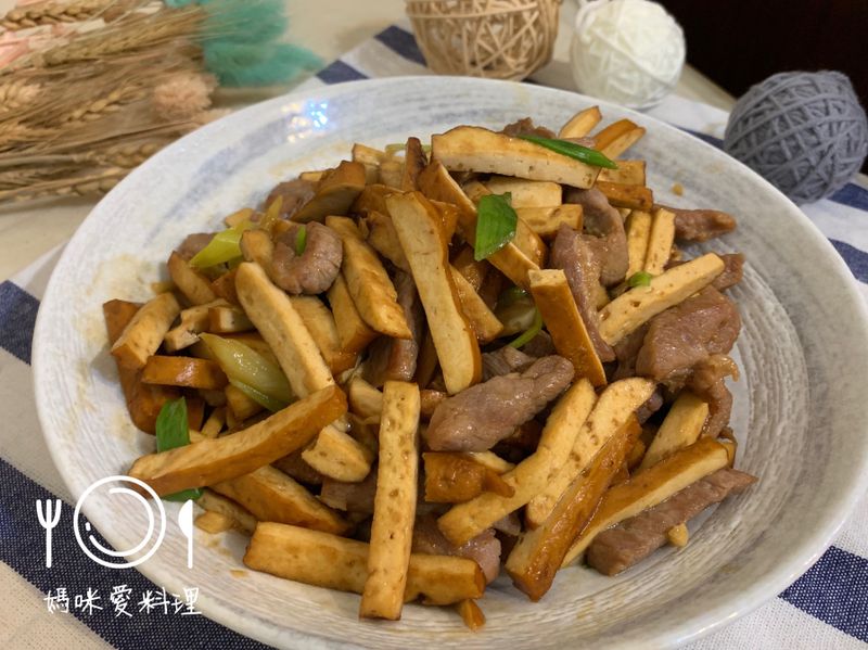 豆乾炒肉絲