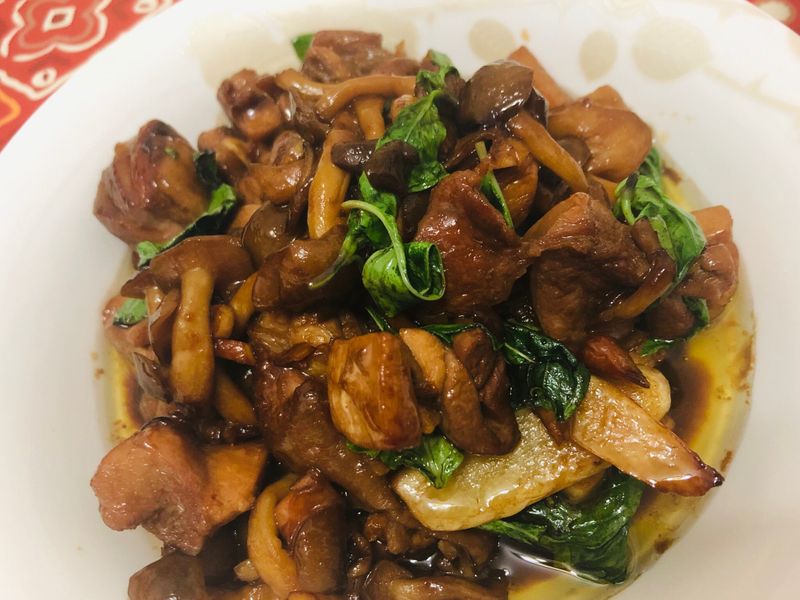 三杯菇菇雞［好菇道營養料理］