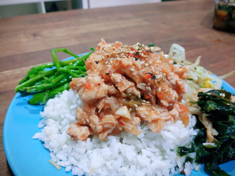 泡菜雞肉醬