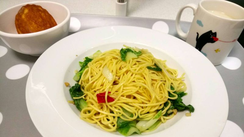 蒜辣炒麵