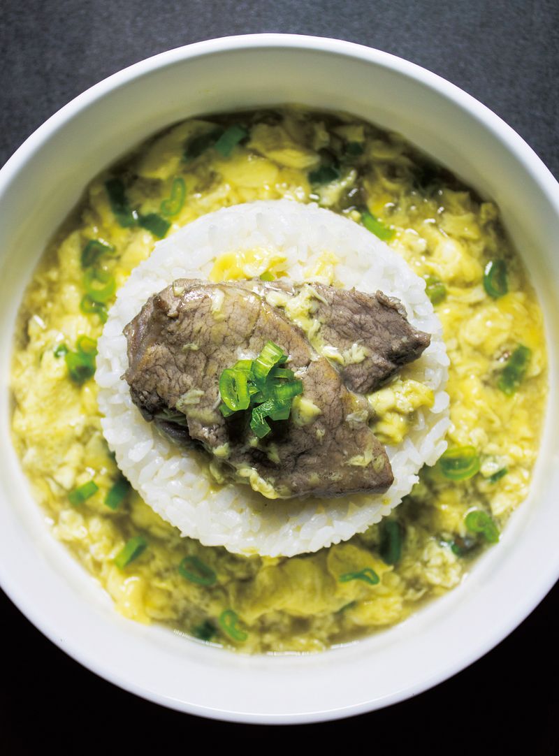 滑蛋豬肉燴飯