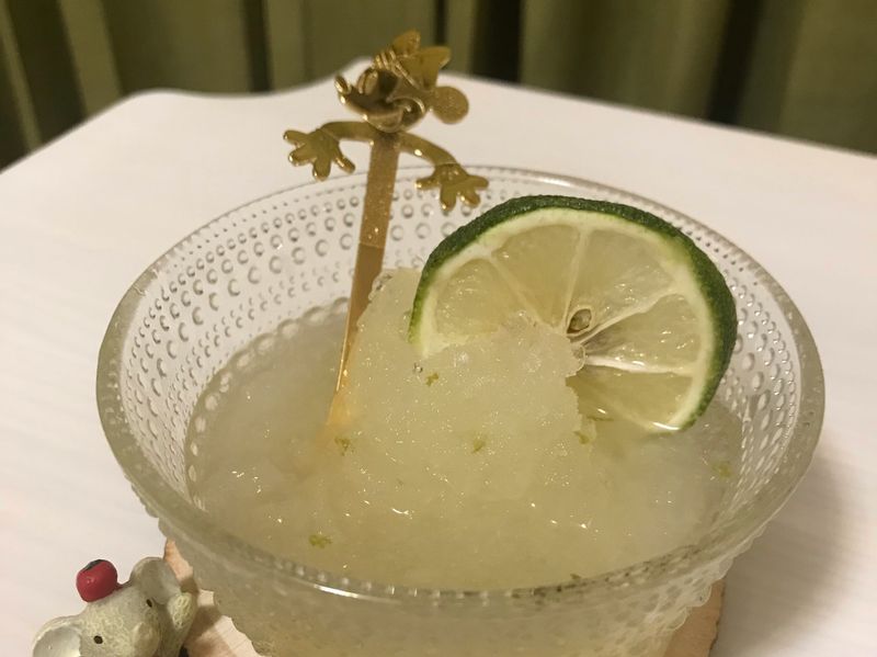 檸檬雪酪冰沙