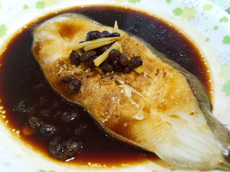 清蒸豆豉鱈魚~簡單快速健康電鍋料理
