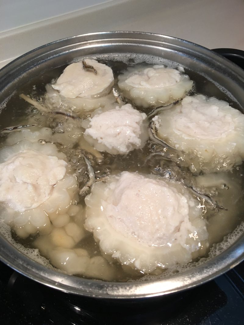 苦瓜肉漿封湯
