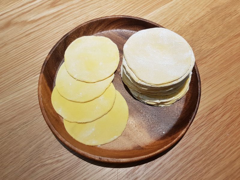 南瓜餃子皮