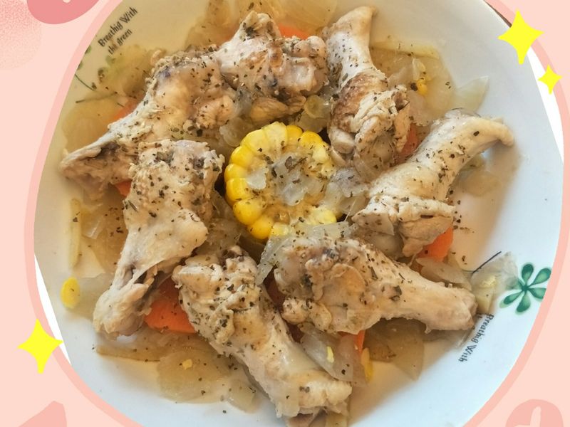 【寶寶副食品】寶寶版蔬菜小雞腿