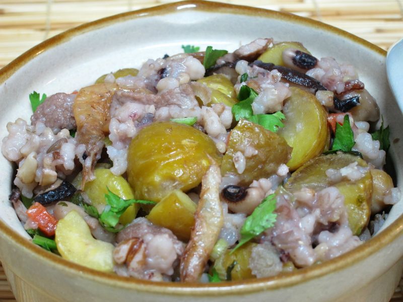 【四季江戶味之秋季料理】雜糧栗子粥