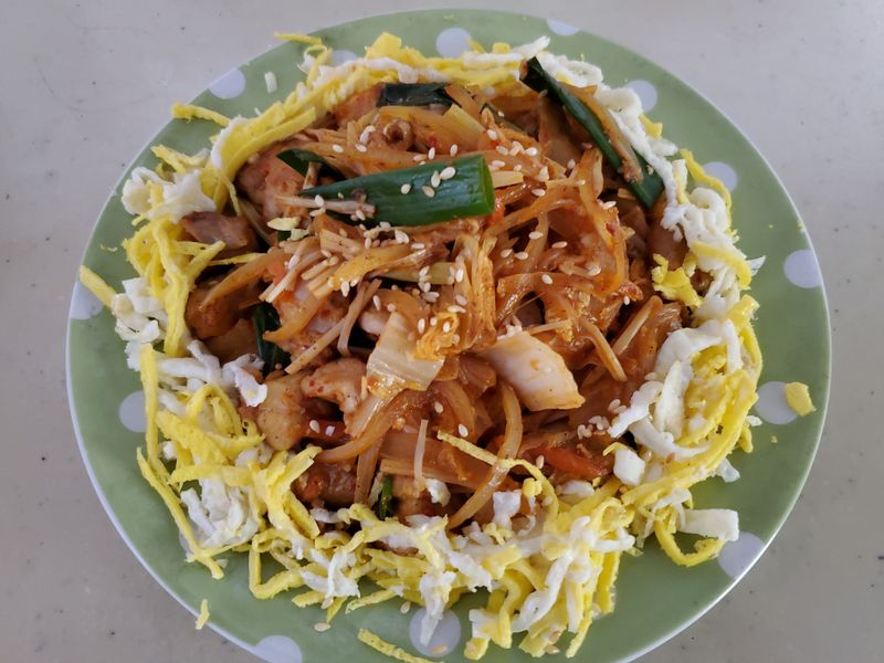 韓國泡菜炒雞