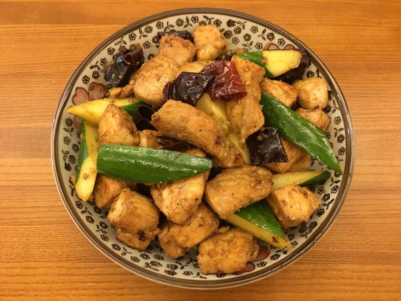 椒麻雞丁