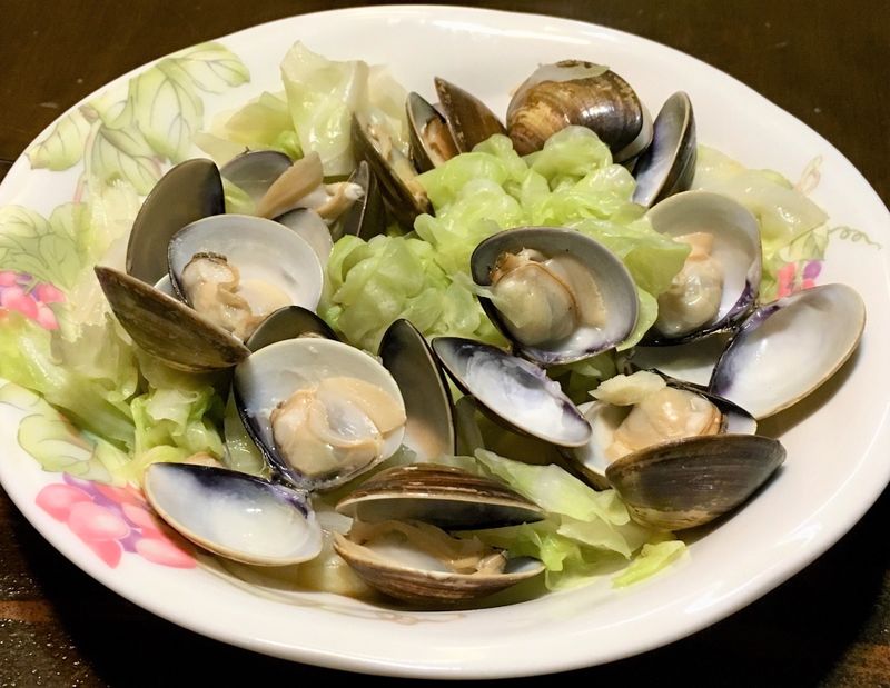 高麗菜蒸蛤蜊