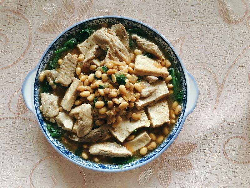 松阪豬拌菠菜
