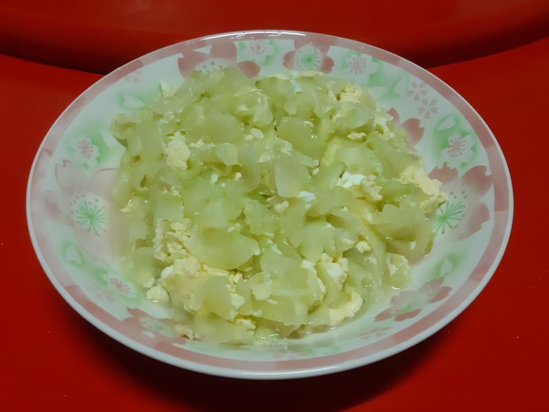 刺瓜炒雞蛋【家常料理】