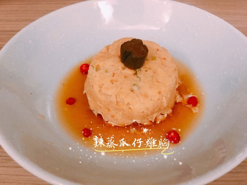減脂低卡~辣瓜仔蒸雞