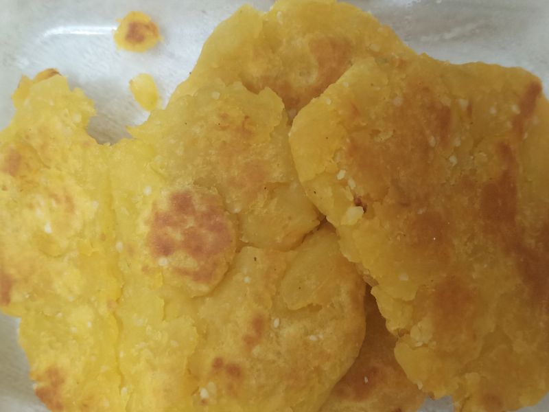 簡易地瓜煎餅