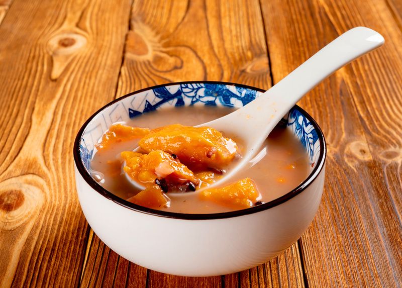 銀耳白木耳地瓜紅豆湯