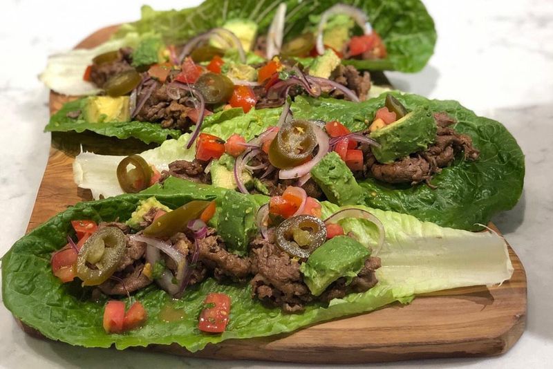 墨西哥風味生菜包肉