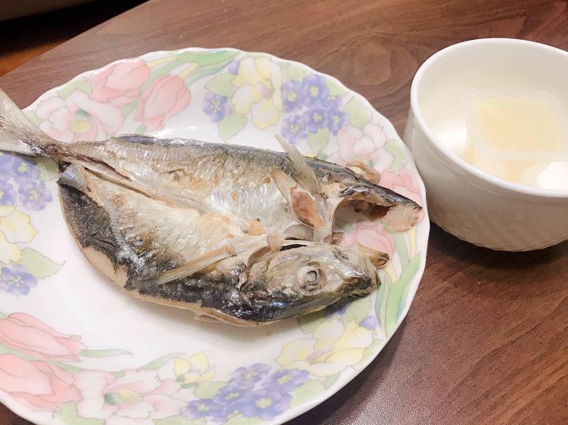 簡單好吃的竹莢魚一夜干