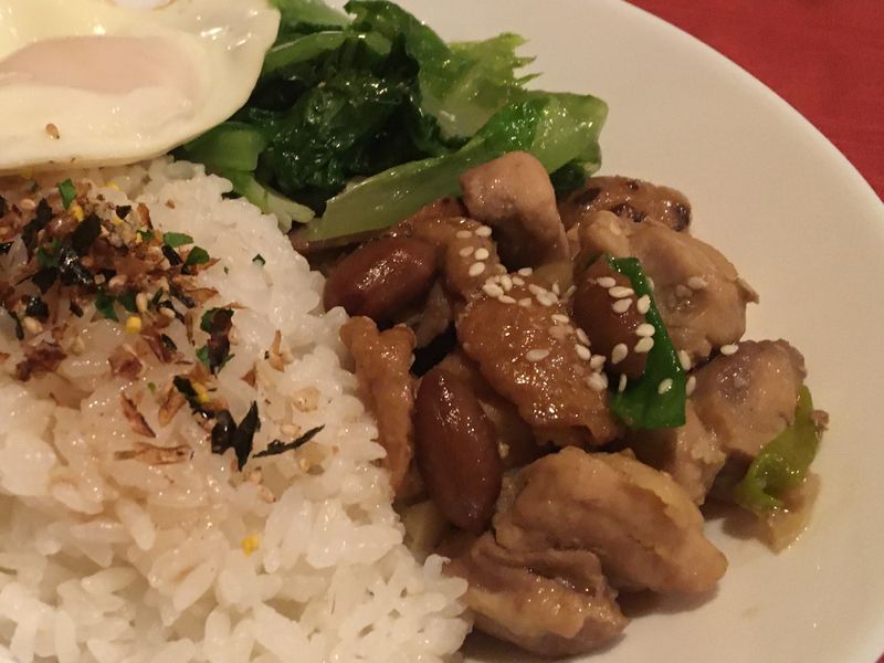 土豆麵筋燒雞