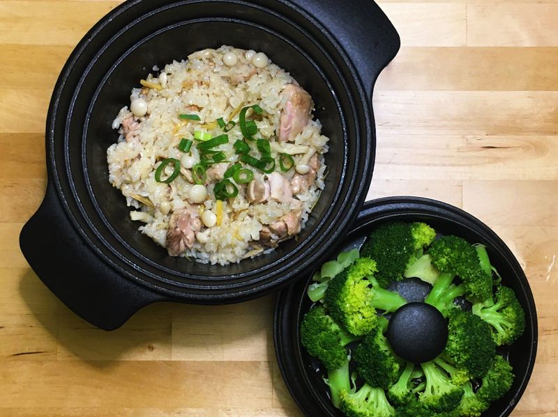 麻油香雞飯