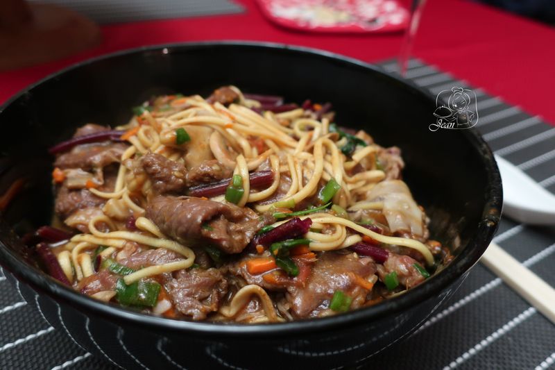 沙茶牛肉燴麵