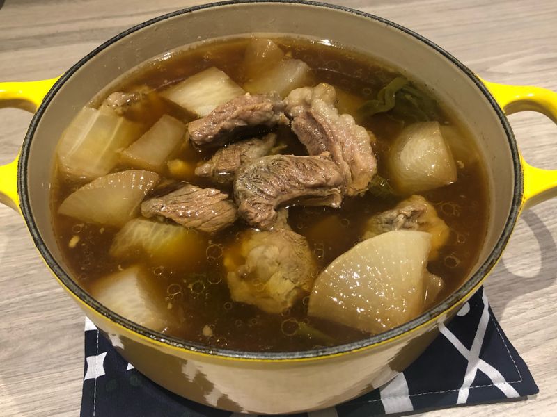 蘿蔔燉牛肋條