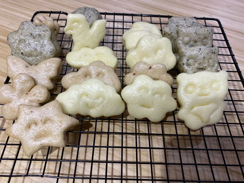 手揉系列~迷你造型饅頭