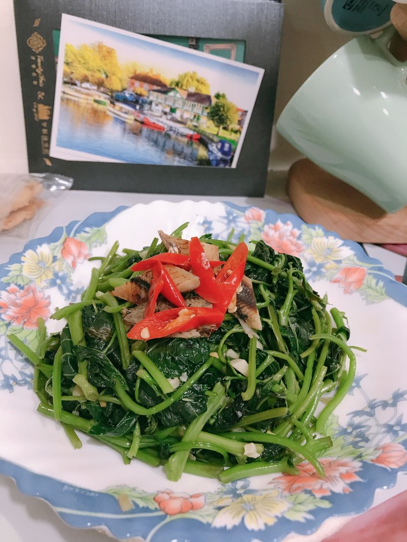 地瓜葉炒九層塔