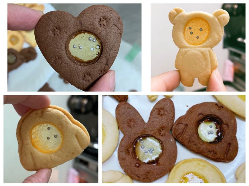 巧克力玻璃餅乾🧸
