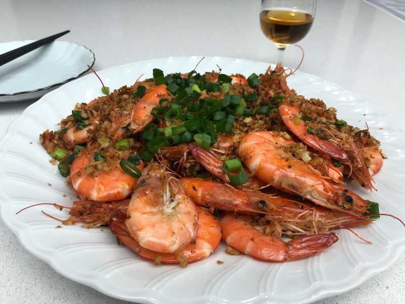 避風塘炒蝦🦐