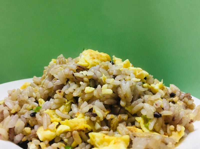 健康大蒜炒飯