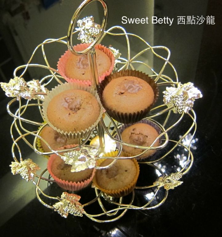 金莎巧克力杯子蛋糕～無泡打粉配方