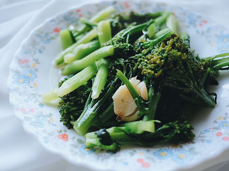 清炒蒜香青花菜