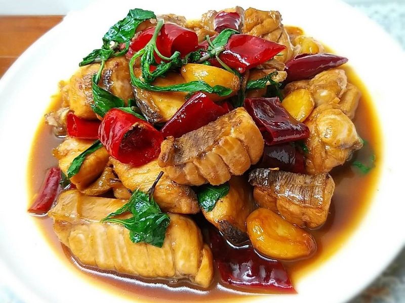 醬燒旗魚肚