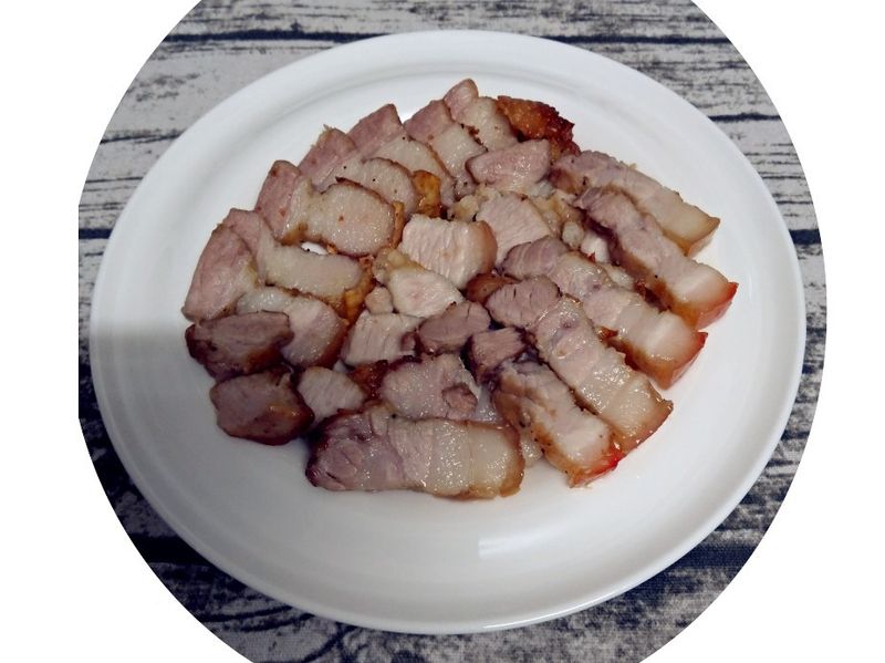 (氣炸鍋)自製鹹豬肉