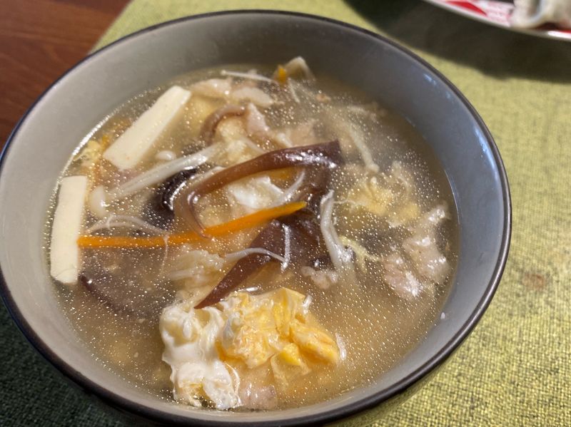 簡易酸辣湯