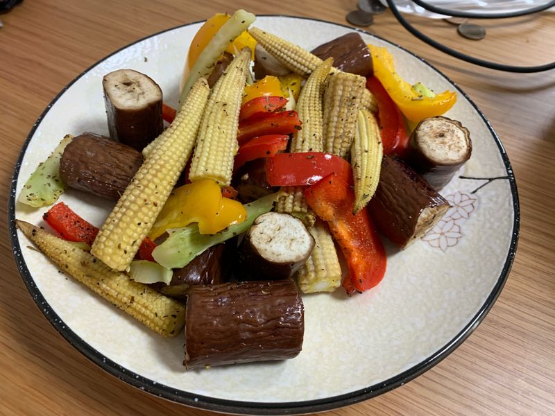 地中海料理:烤時蔬