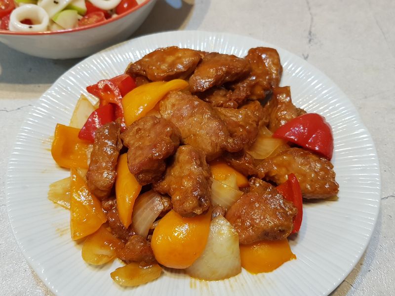 糖醋里肌(氣炸鍋版)
