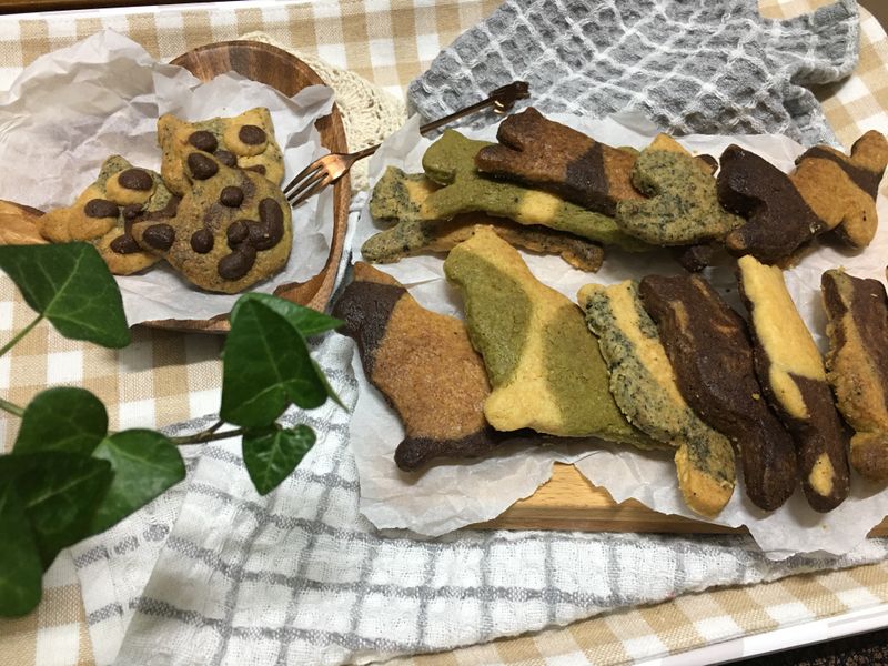 手工餅乾 貓型餅乾(3種口味)