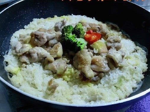奶雞燉飯