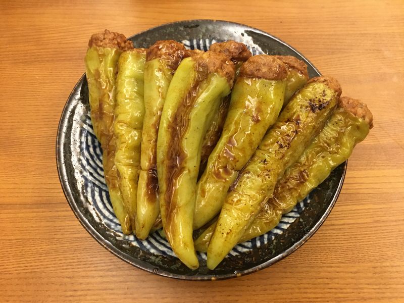 翡翠椒鑲肉