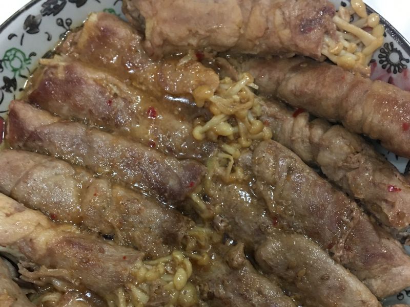 金針豬肉捲