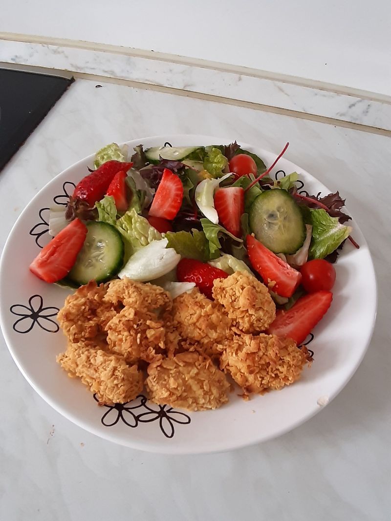 麥脆雞沙拉