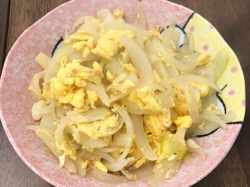 洋蔥🧅炒蛋🥚