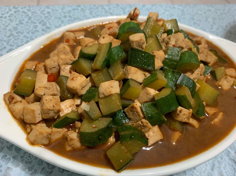 炸醬豆腐