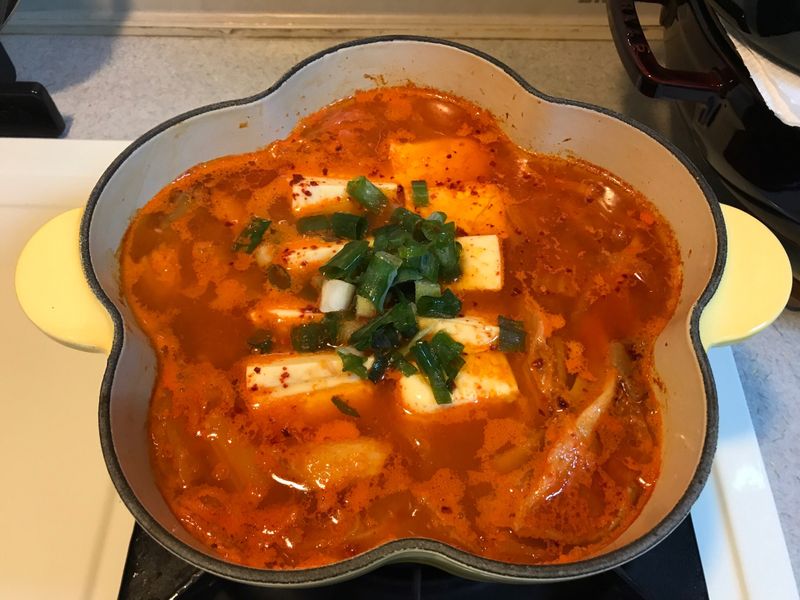 韓式 鮪魚泡菜鍋 成功率100%