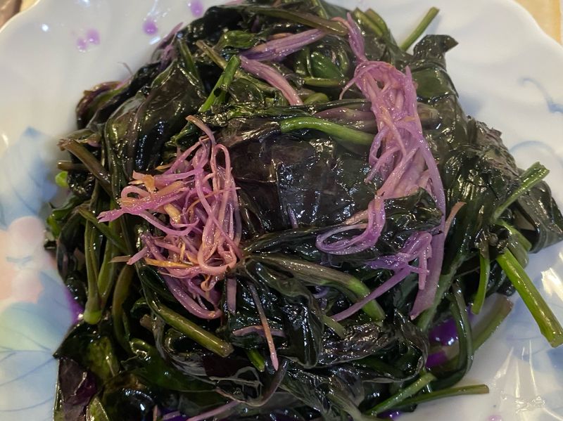 薑絲炒紅菜