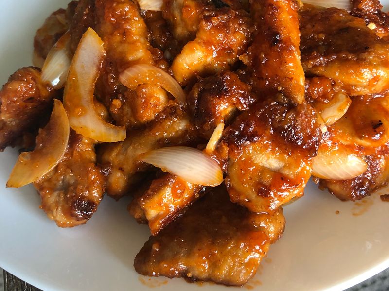 糖醋豬肉條